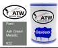 Preview: Ford, Ash Green Metallic, 022: 500ml Lackdose, von ATW Autoteile West.